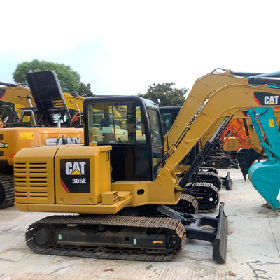 حفاری جاده ای استفاده شده CAT306E حفاری دست دوم CAT 5795kg