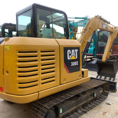 حفاری جاده ای استفاده شده CAT306E حفاری دست دوم CAT 5795kg
