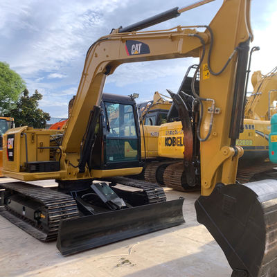 قدرتمندی زرد هیدرولیک استفاده شده CAT Excavator Crawler نوع 2nd Hand Diggers CAT308D