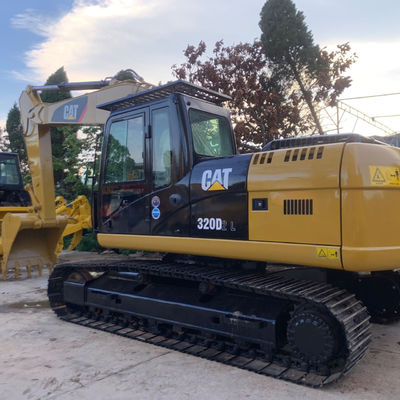 ماشین حفاری هائیدرولیک CAT320D2L تجهیزات ساختمانی