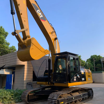 کشاورزی استفاده شده CAT Excavator دست دوم Backhoe Excavator CAT325D رنگ زرد