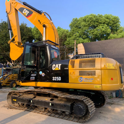 کشاورزی استفاده شده CAT Excavator دست دوم Backhoe Excavator CAT325D رنگ زرد