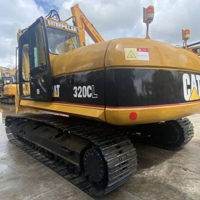 دسته 320 استفاده شده Caterpillar مینی Excavator 110kw 2000rpm تجهیزات حفاری