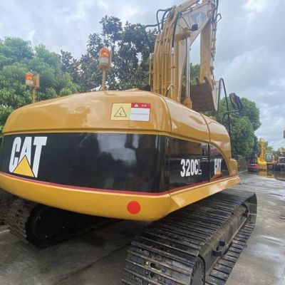 دسته 320 استفاده شده Caterpillar مینی Excavator 110kw 2000rpm تجهیزات حفاری
