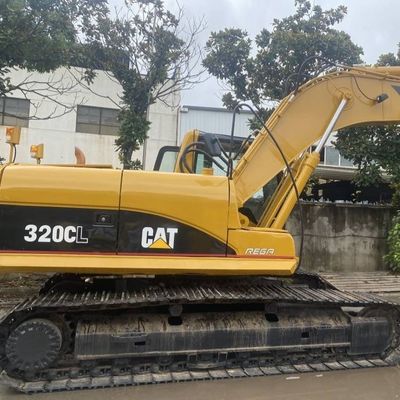 دسته 320 استفاده شده Caterpillar مینی Excavator 110kw 2000rpm تجهیزات حفاری