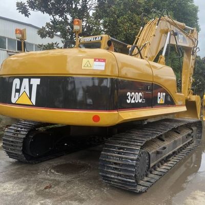 دسته 320 استفاده شده Caterpillar مینی Excavator 110kw 2000rpm تجهیزات حفاری