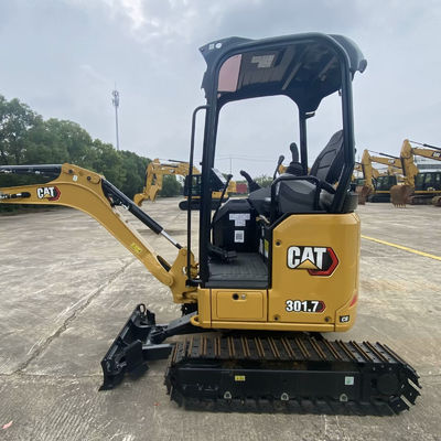 16.1kW استفاده شده CAT Excavator مینی Diggers Cat301.7 دست دوم کار بدون مشکل