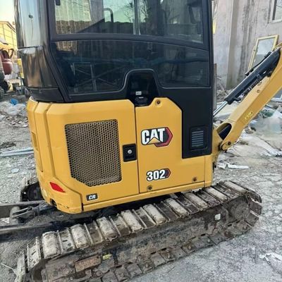 مواد دستکاری قدیمی مینی حفاری حفاری Cat302 زمین ماشین آلات حرکت