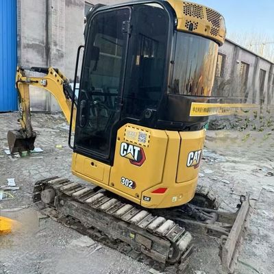 مواد دستکاری قدیمی مینی حفاری حفاری Cat302 زمین ماشین آلات حرکت