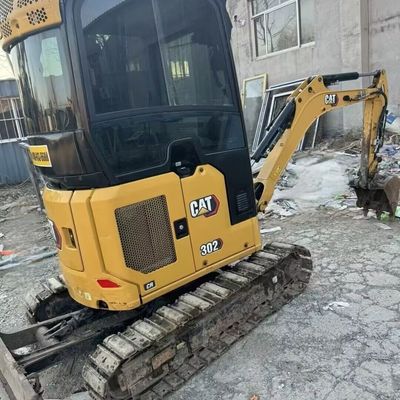 مواد دستکاری قدیمی مینی حفاری حفاری Cat302 زمین ماشین آلات حرکت