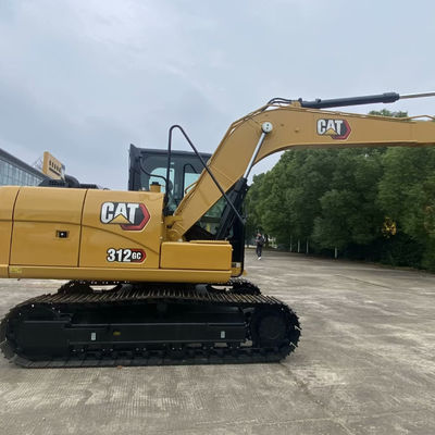 ماشین آلات هیدرولیک ساختمانی استفاده شده حفاری های دست دوم CAT312gc 74.4kw برای معدن