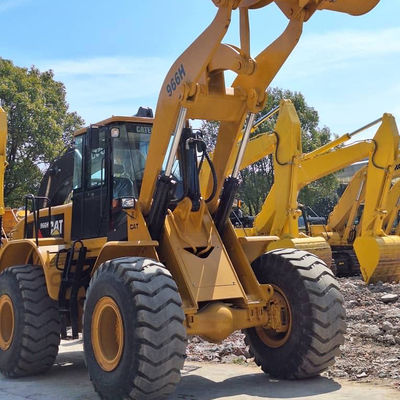 ساخت و ساز بارگیری کننده بککو استفاده شده CAT 966H 6T بارگیری گیرنده دست دوم بارگیری کننده بککو