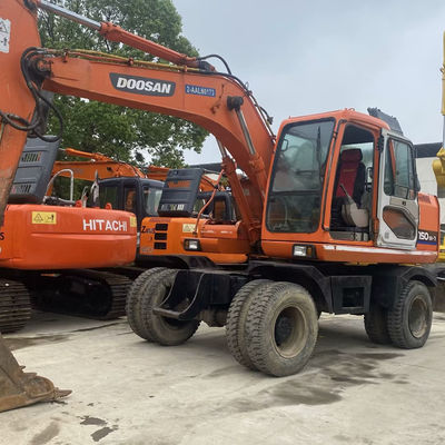 دستگاه حفاری اصلی دست دوم DOOSAN 150W-7 39.7kW