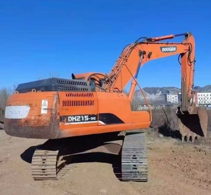 حفاری استفاده شده Doosan DH215W ماشین آلات ساختمانی 48KW صرفه جویی در سوخت