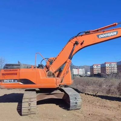حفاری استفاده شده Doosan DH215W ماشین آلات ساختمانی 48KW صرفه جویی در سوخت