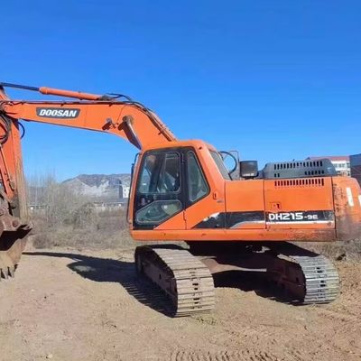 حفاری استفاده شده Doosan DH215W ماشین آلات ساختمانی 48KW صرفه جویی در سوخت