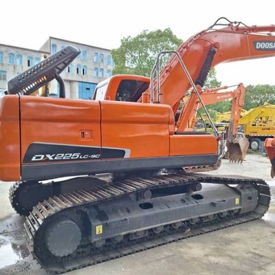 دست دوم DOOSAN حفاری هیدرولیک DH225 تجهیزات حفاری استفاده شده