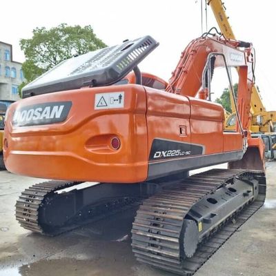 دست دوم DOOSAN حفاری هیدرولیک DH225 تجهیزات حفاری استفاده شده