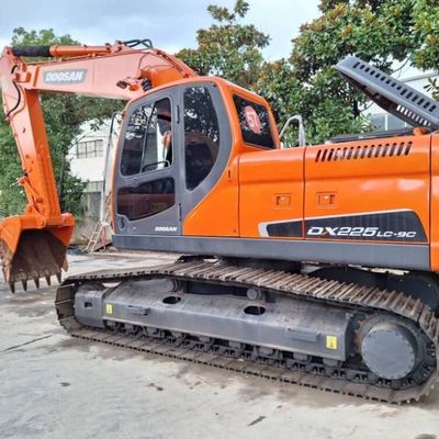 دست دوم DOOSAN حفاری هیدرولیک DH225 تجهیزات حفاری استفاده شده