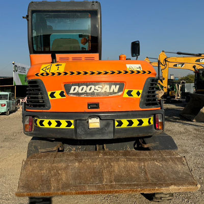 48KW استفاده شده DOOSAN Excavator ماشین Doosan DX60W هیدرولیک کاوشگر کاوشگر 5550 kg