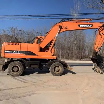 دوسان 210w-7 استفاده شده چرخ حفاری حفاری 115kW برای صنعت معدن