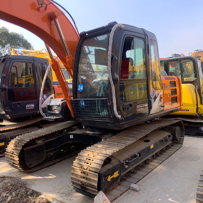 93 KW استفاده شده حفاری حفاری Hitachi Zx120 دست دوم خزنده نوع حفاری