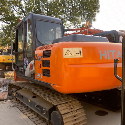 93 KW استفاده شده حفاری حفاری Hitachi Zx120 دست دوم خزنده نوع حفاری
