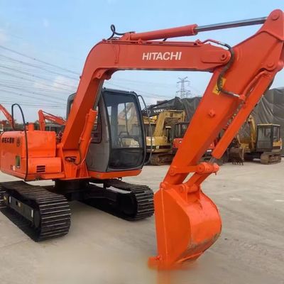 HITACHI 60 استفاده شده مینی حفاری دست دوم حفاری کوچک خزنده