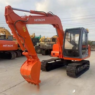 HITACHI 60 استفاده شده مینی حفاری دست دوم حفاری کوچک خزنده