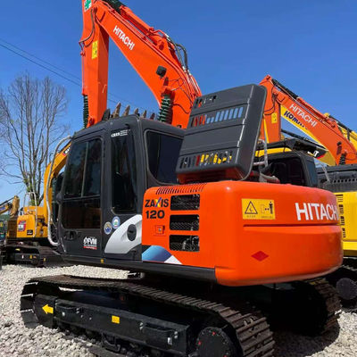 ماشین حفاری استفاده شده Hitachi ZX120 برای ساخت و ساز شهری