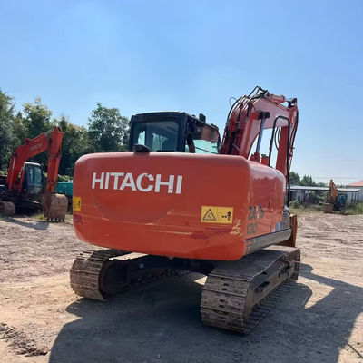 هیتاشی Zx130 حفاری استفاده شده 69kw تجهیزات ساختمانی حفاری خزنده