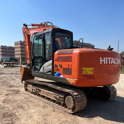 هیتاشی Zx130 حفاری استفاده شده 69kw تجهیزات ساختمانی حفاری خزنده