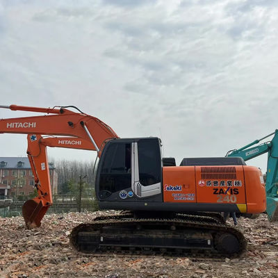 استفاده شده Hitachi ZX240 کاوشگر هیدرولیک خزنده دست دوم 23.5 تن حفاری