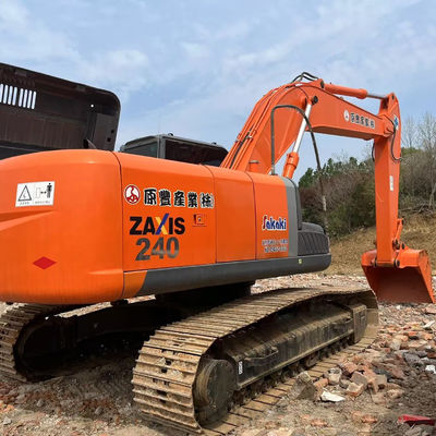 استفاده شده Hitachi ZX240 کاوشگر هیدرولیک خزنده دست دوم 23.5 تن حفاری