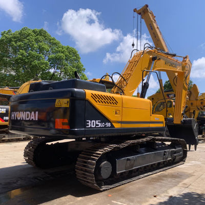 30200kg استفاده شده Hyundai Excavator HYUNDAI 305LC-9S 198KW ماشین حفاری خزنده