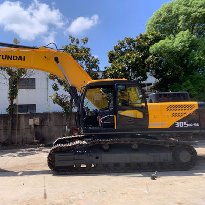 30200kg استفاده شده Hyundai Excavator HYUNDAI 305LC-9S 198KW ماشین حفاری خزنده