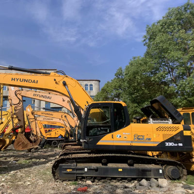 32200kg استفاده شده Hyundai Excavator heavy duty هیوندای 330LC-9S حفاری دست دوم