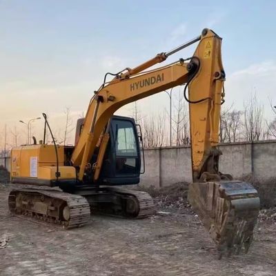 هیوندای R110-7 استفاده شده کاوشگر خزنده کاوشگر دست دوم 11200kg 0.30-0.59m3 سطل