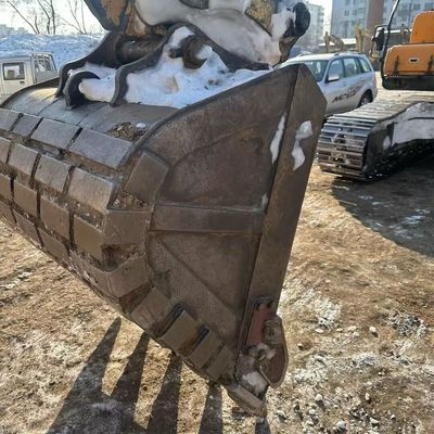 زرد هیوندای 305 استفاده شده حفاری حفاری 198kw 1900rpm دست دوم ماشین ساختمانی