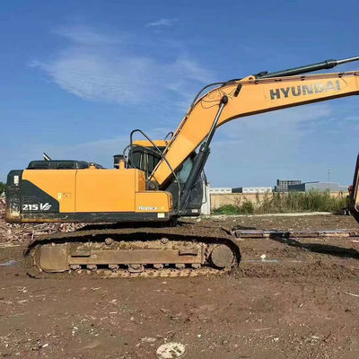 حفاری هیدرولیک استفاده شده Hyundi 20900kg 125KW حفاری زمین قدیمی