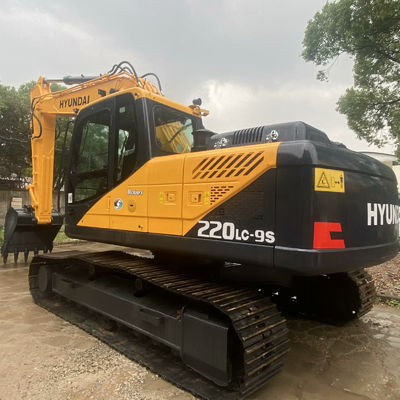 نوع چرخ استفاده شده Hyundai Excavator Hyundai 220lc-9s حفاری دست دوم