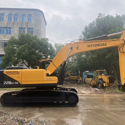نوع چرخ استفاده شده Hyundai Excavator Hyundai 220lc-9s حفاری دست دوم