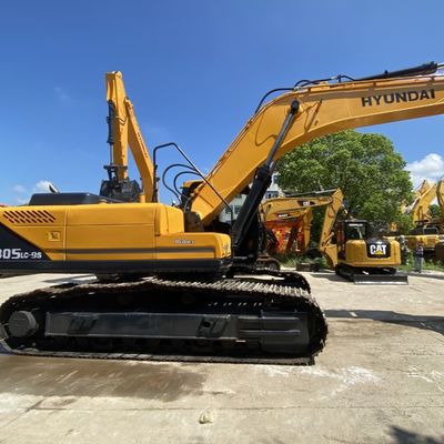 125KW استفاده شده Hyundai Excavator هیوندای 305lc-9s هیدرولیک کاوشگر کاوشگر زرد رنگ