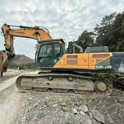 کاوشگر استفاده شده هیوندای کرولر هیوندای520-9 کاوشگر قدیمی 52170kg با موتور دیزل
