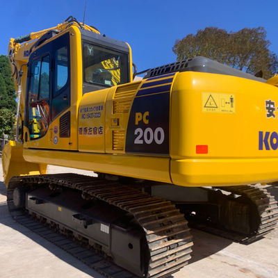 استفاده شده Komatsu PC200 Excavator Backhoe ماشین آلات ساخت و ساز دست دوم خنک کننده آب