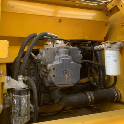 نوع خزنده Komatsu Pc220 حفاری دست دوم 23100kg ظرفیت سطل 1m3