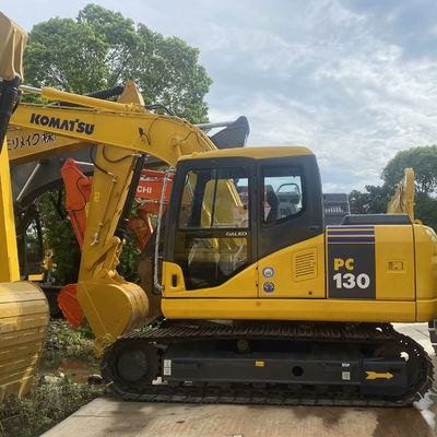 مینی اکسوااتور استفاده شده Komatsu Pc130 تجهیزات حفاری دست دوم برای ساخت و ساز