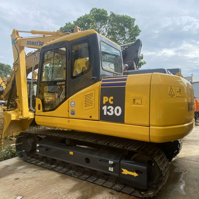 مینی اکسوااتور استفاده شده Komatsu Pc130 تجهیزات حفاری دست دوم برای ساخت و ساز