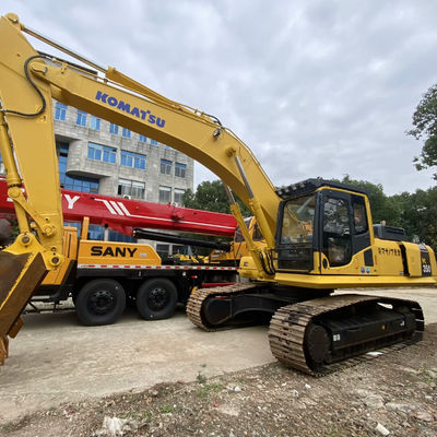 رنگ زرد Komatsu PC350 استفاده شده Komatsu Excavers 32300kg برای معادن ساختمانی