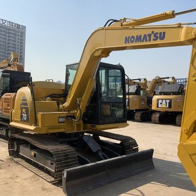 ماشین حفاری صنعتی هیدرولیک استفاده شده کماتسو 70 6500 کیلو وزن سنگین
